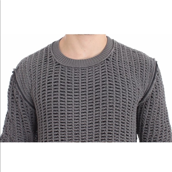 Dolce Gabbana Net Sweater Crew Neck - Picture 3 of 5